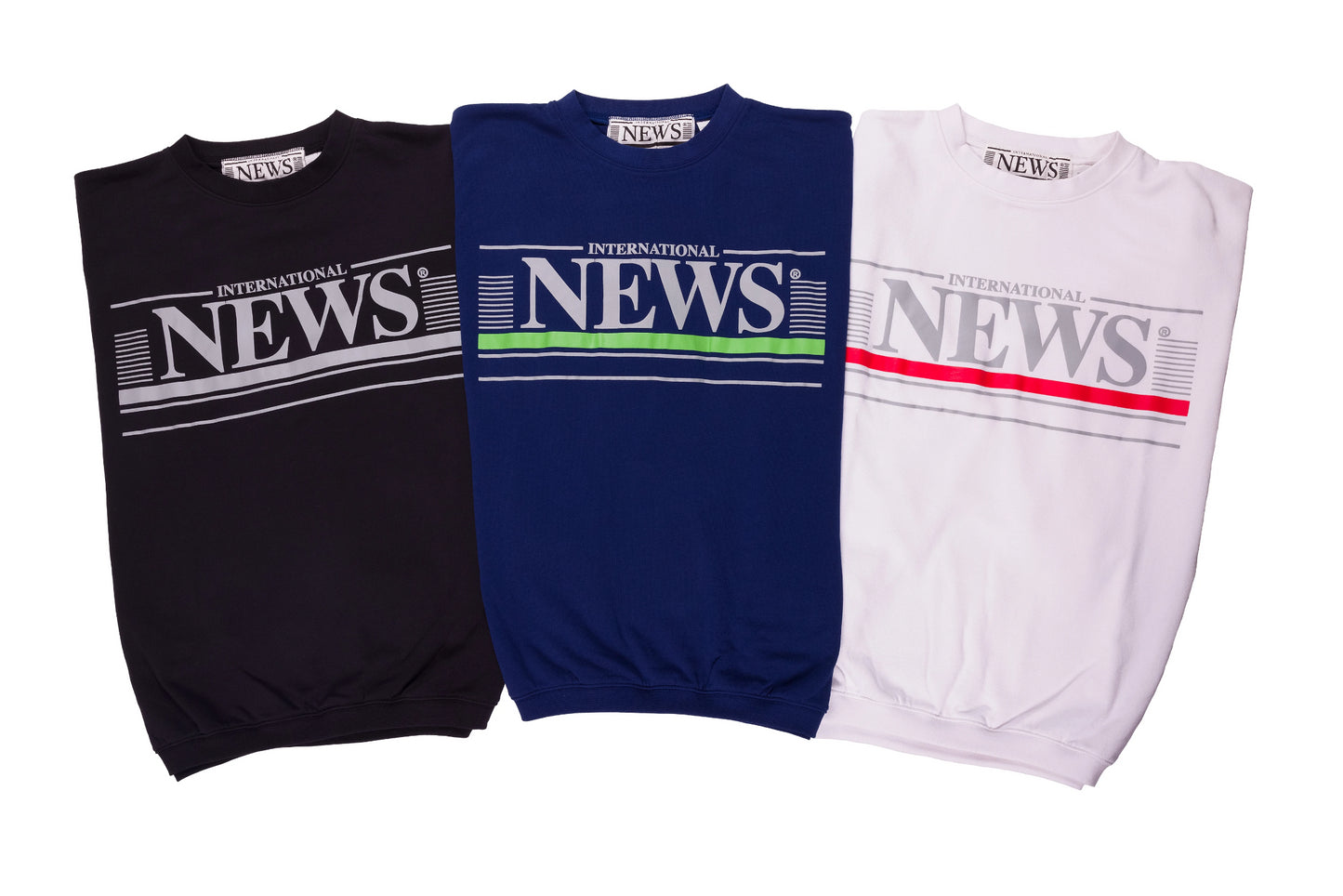 INTERNATIONAL NEWS RETRO SWEATSHIRT - UNISEX (NEW FIT)