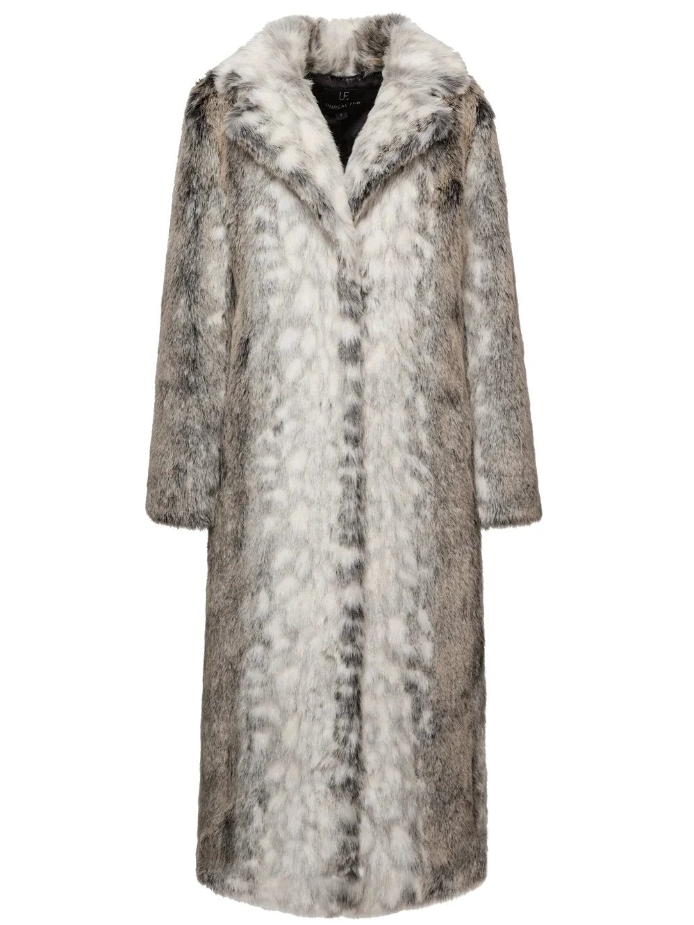 UNREAL FUR KATHMANDU COAT SNOW LEOPARD
