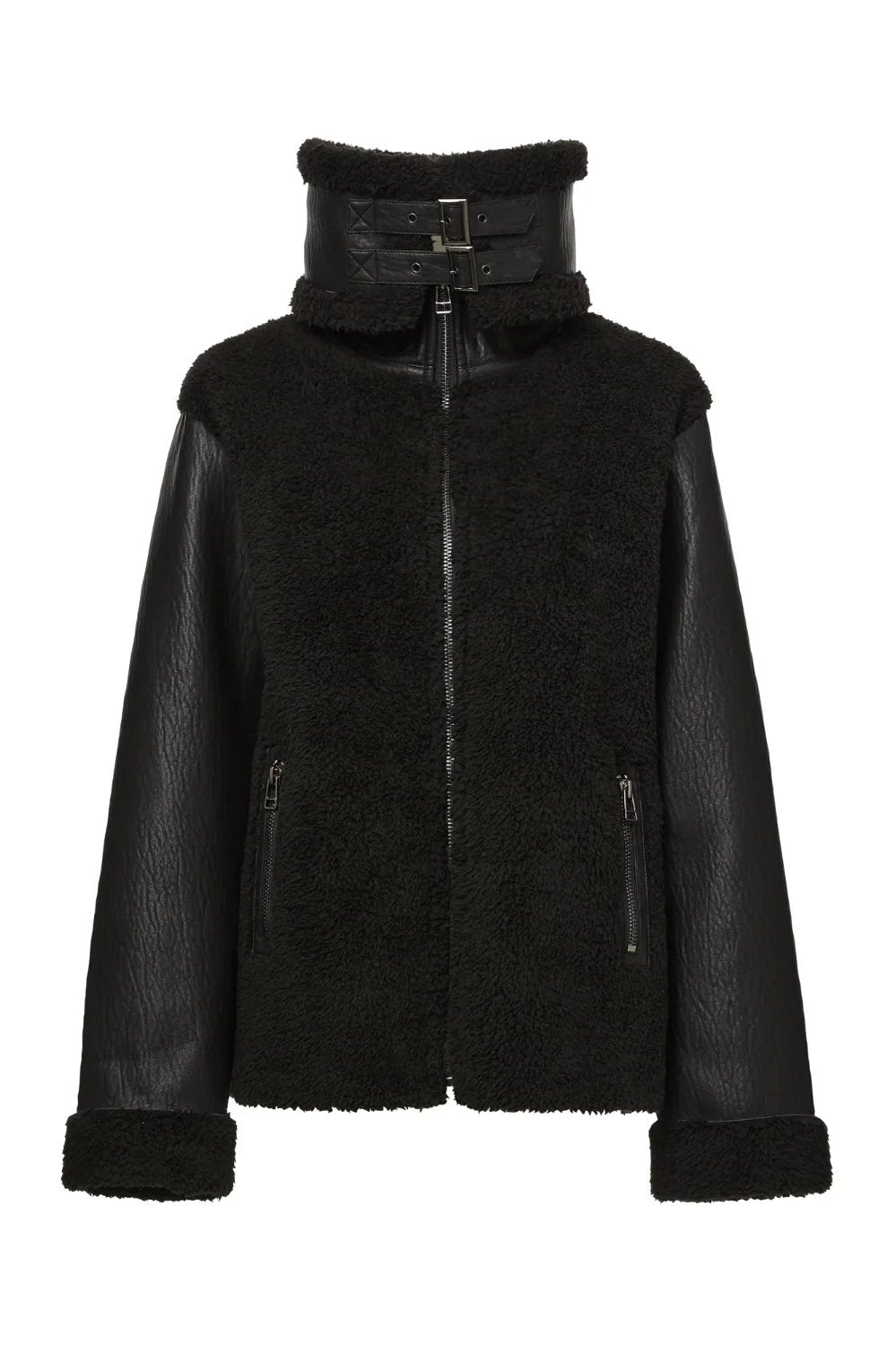 UNREAL FUR SYMBIOSIS JACKET BLACK