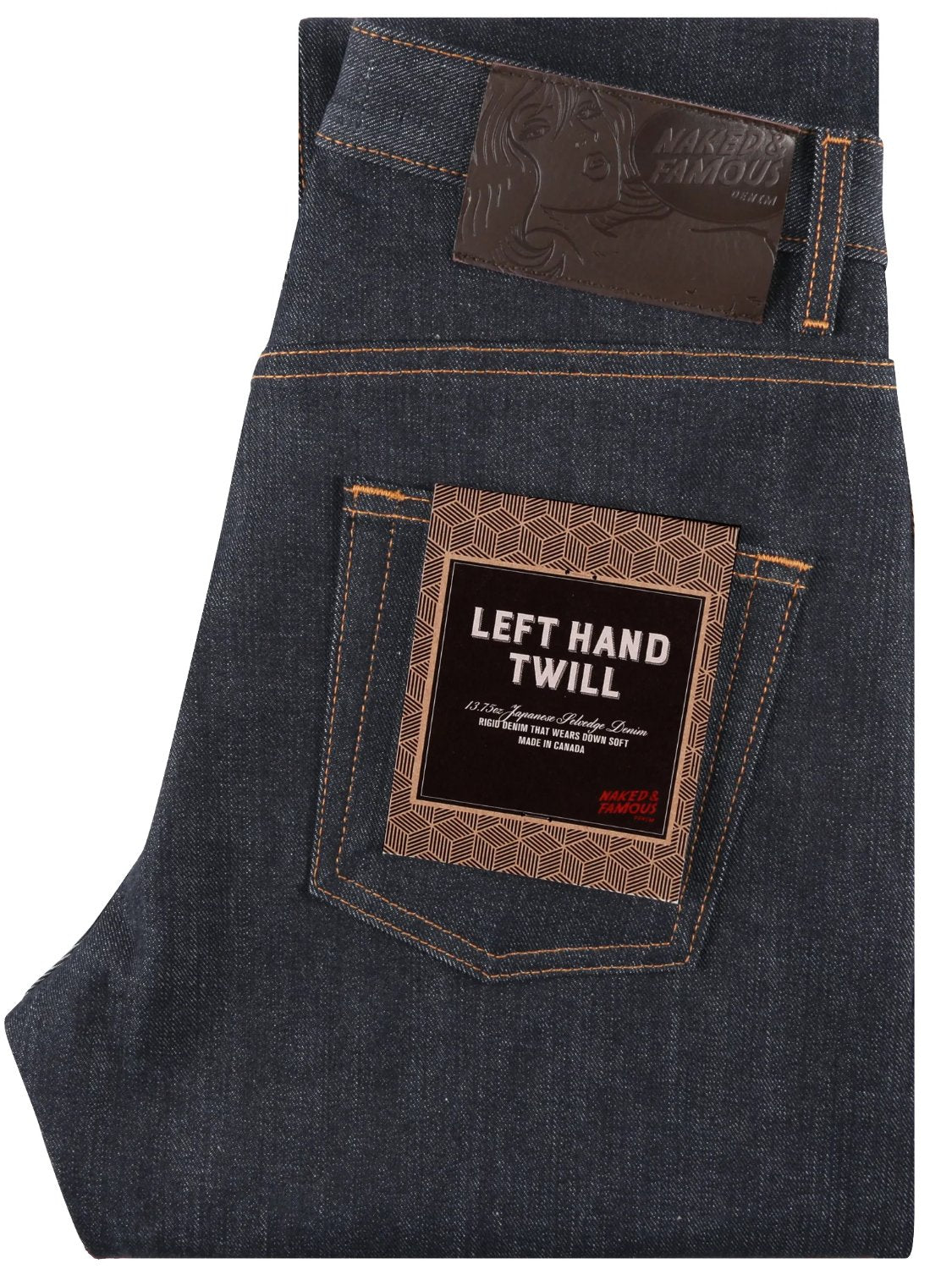 NAKED & FAMOUS EASY GUY LEFT HAND TWILL SELVEDGE