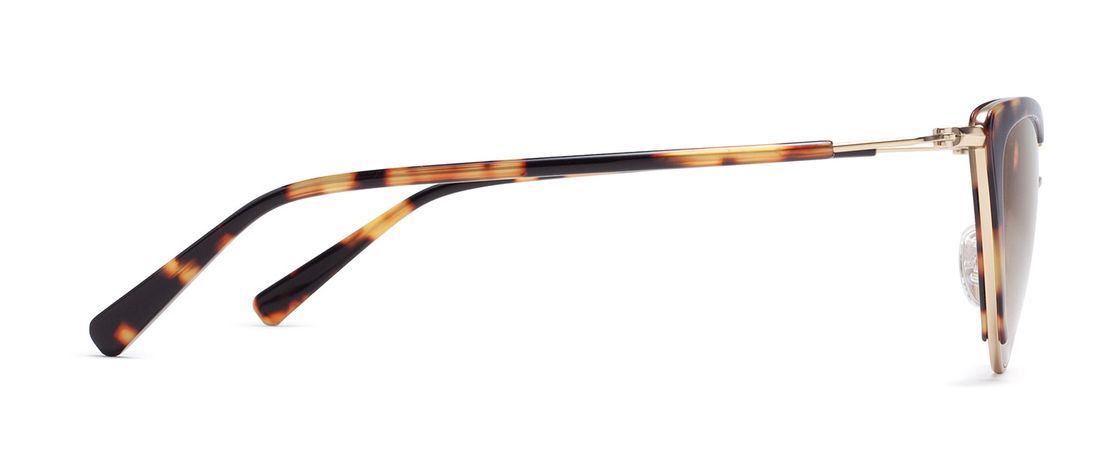 D'BLANC LA LUNA SUNGLASSES LEOPARD TORT GLOSS