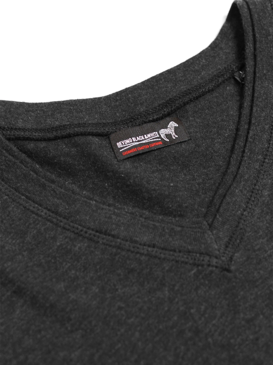 DOUBLE V-NECK T-SHIRT (MENS)