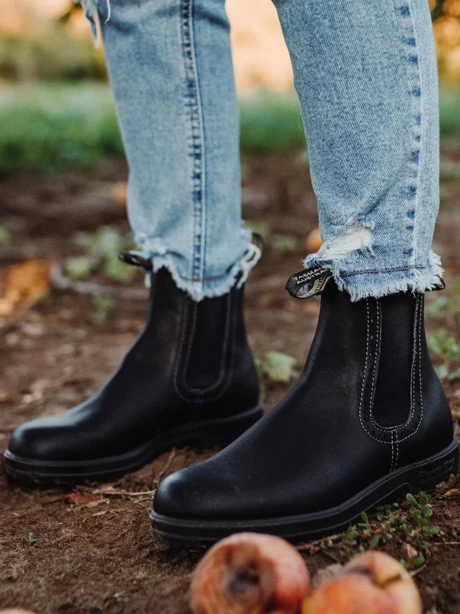 BLUNDSTONE ORIGINALS HIGH TOP BOOT VOLTAN BLACK