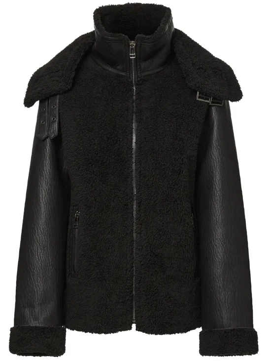 UNREAL FUR SYMBIOSIS JACKET BLACK