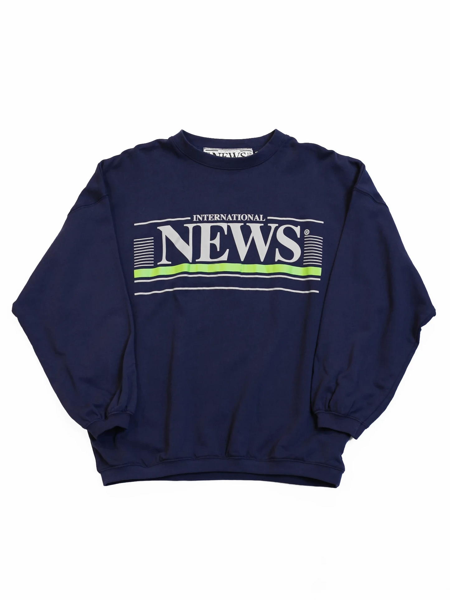 INTERNATIONAL NEWS RETRO SWEATSHIRT - UNISEX (NEW FIT)