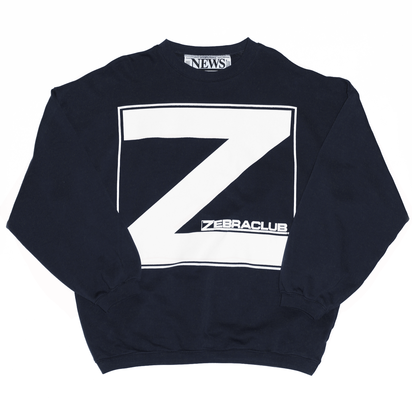 ZEBRACLUB RETRO SWEATSHIRT - UNISEX