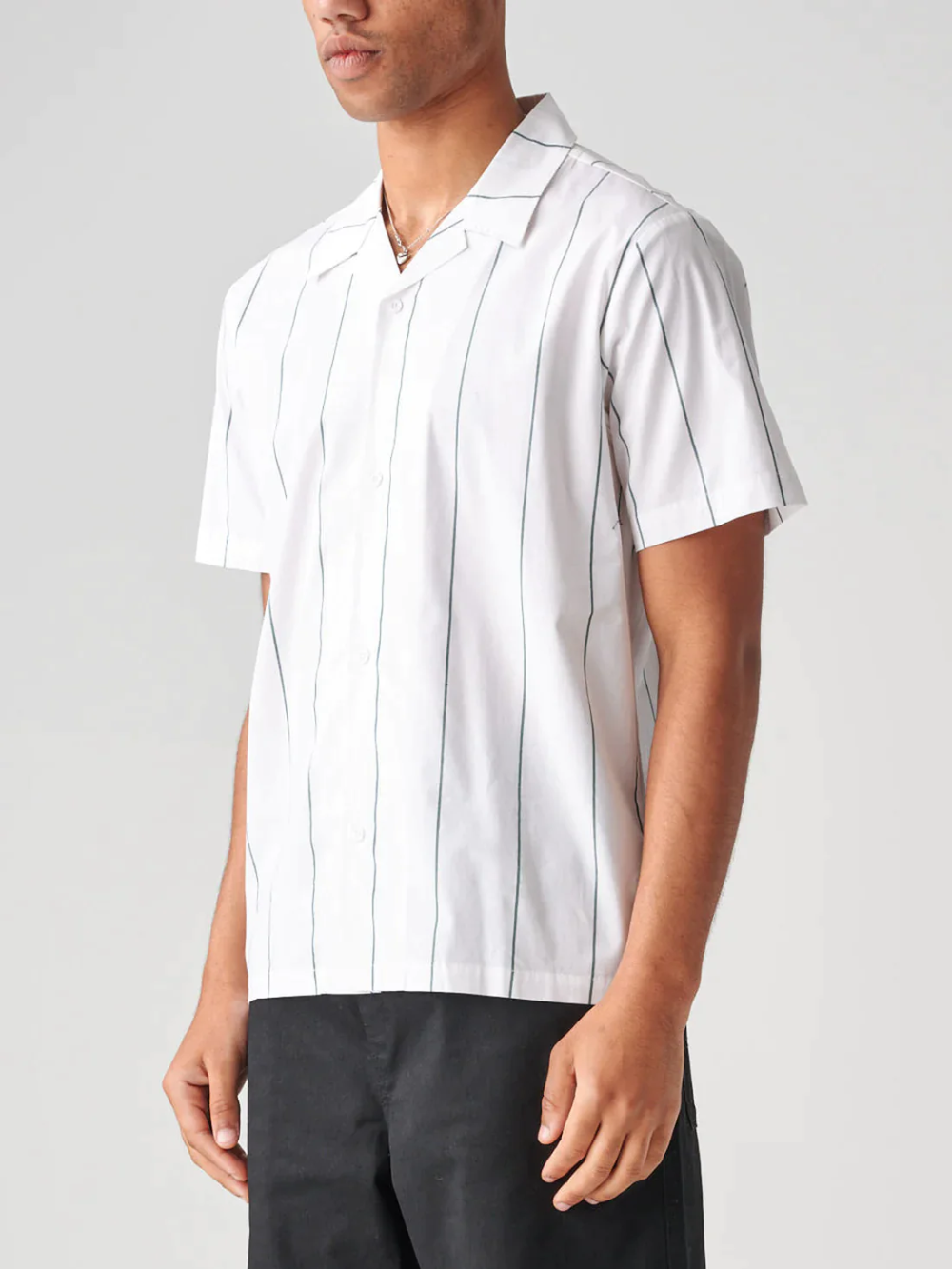 GLOBE OFF COURSE SS SHIRT WHITE