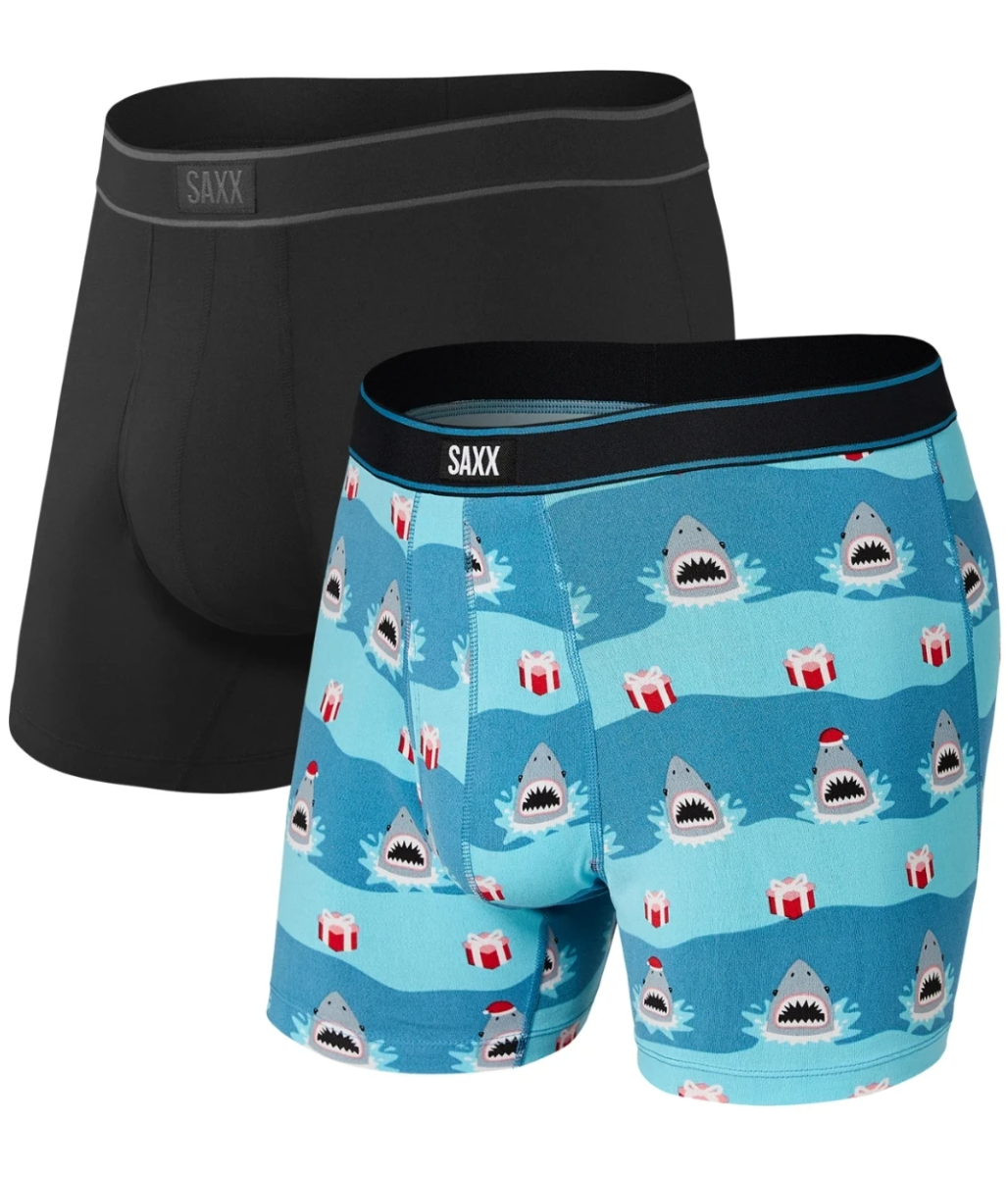 SAXX DAYTRIPPER DURABLE KNIT 2-PACK BOXER BRIEF