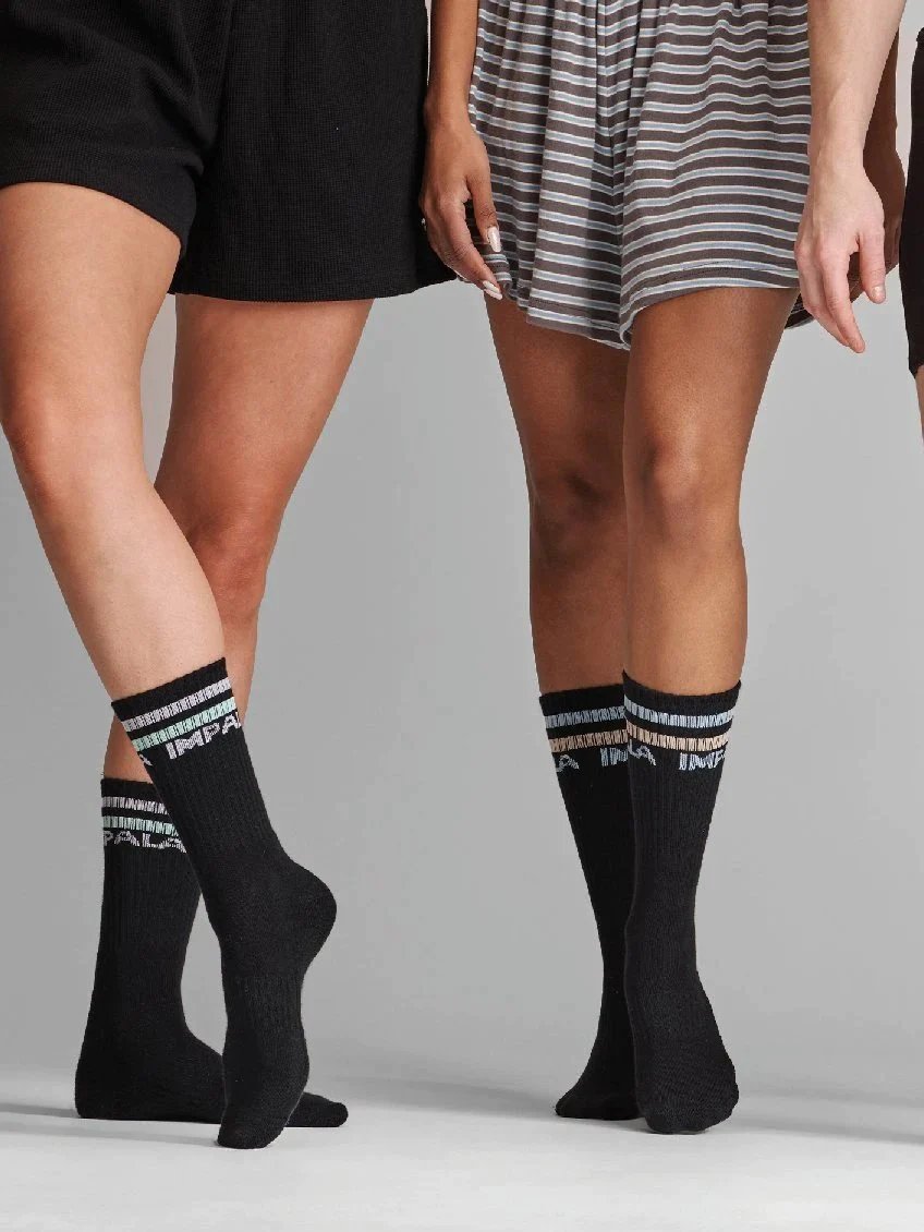 IMPALA STRIPE SOCK 3PK BLACK