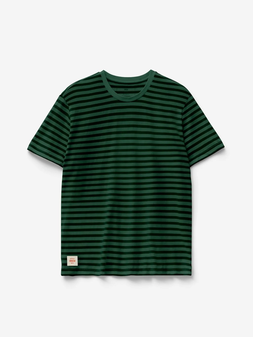 GLOBE HORIZON STRIPED T-SHIRT PALM