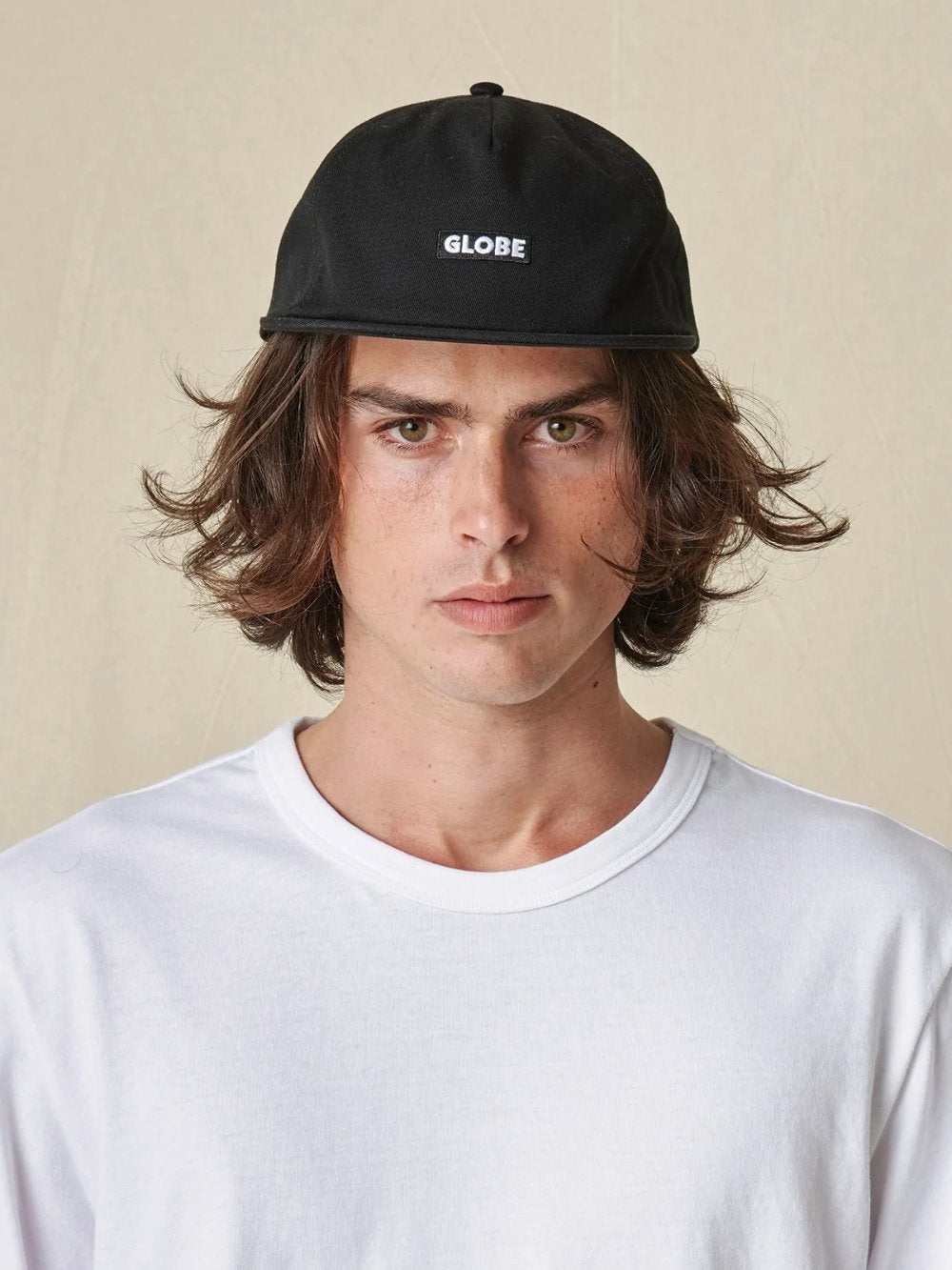 GLOBE LLV CAP WASHED BLACK