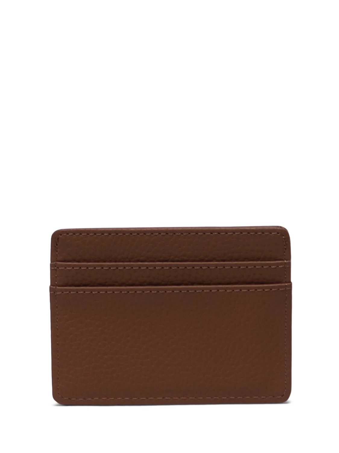 HSC CHARLIE CARDHOLDER VEGAN LEATHER SADDLE BROWN