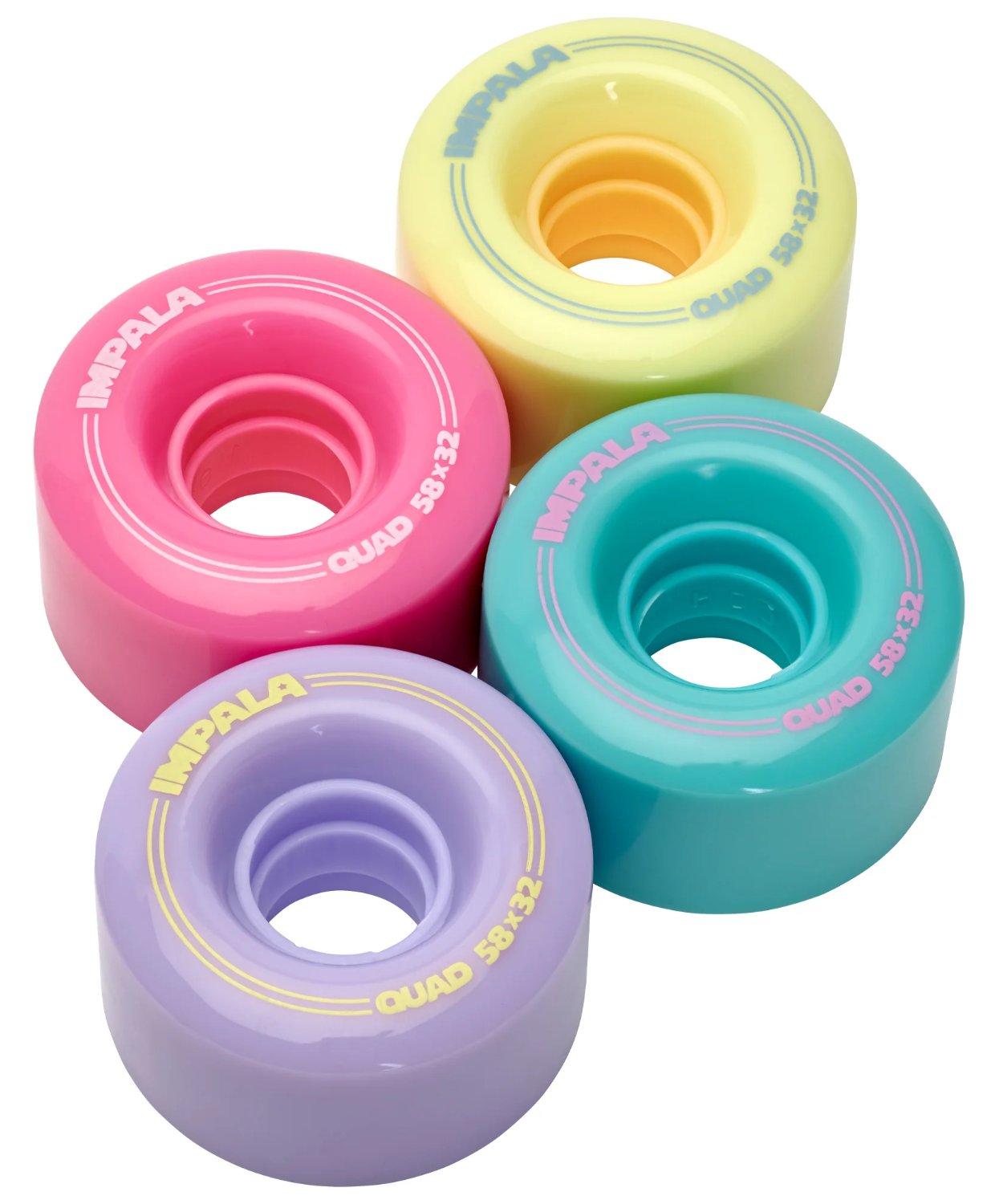 IMPALA REPLACEMENT WHEEL 4PK PASTEL 