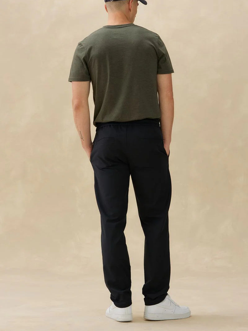 KUWALLA PINTUCK TROUSER BLACK 