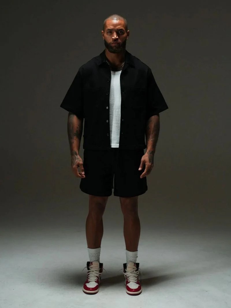 ANANKE INTENTION RELAXED SHORT BLACK 