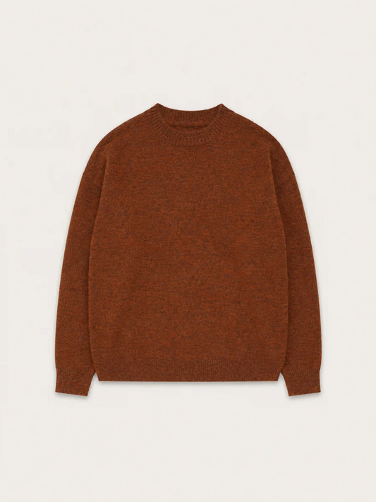 KUWALLA BRUSHED KNIT CREW 2.0 ORANGE 