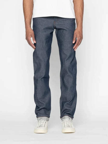 NAKED & FAMOUS DENIM WEIRD GUY NATURAL INDIGO SELVEDGE