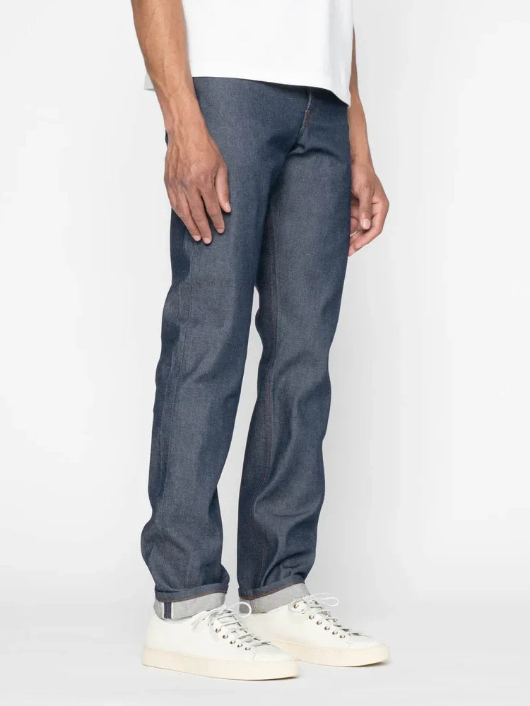 NAKED & FAMOUS DENIM WEIRD GUY NATURAL INDIGO SELVEDGE