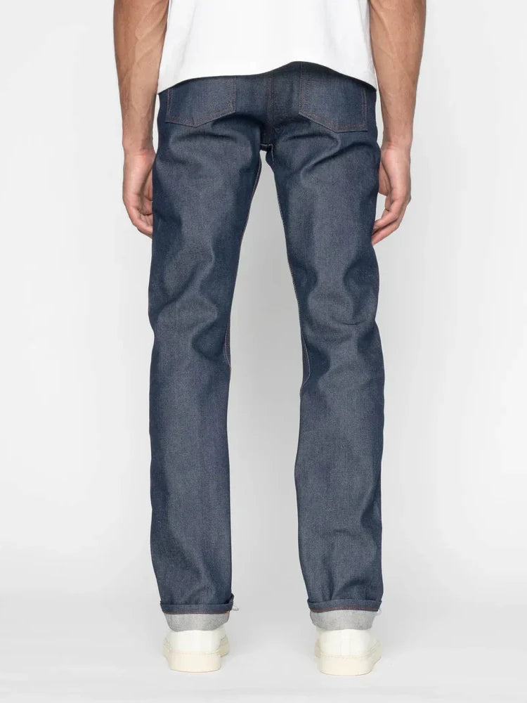 NAKED & FAMOUS DENIM WEIRD GUY NATURAL INDIGO SELVEDGE