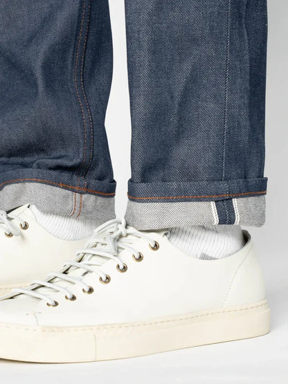 NAKED & FAMOUS DENIM WEIRD GUY NATURAL INDIGO SELVEDGE