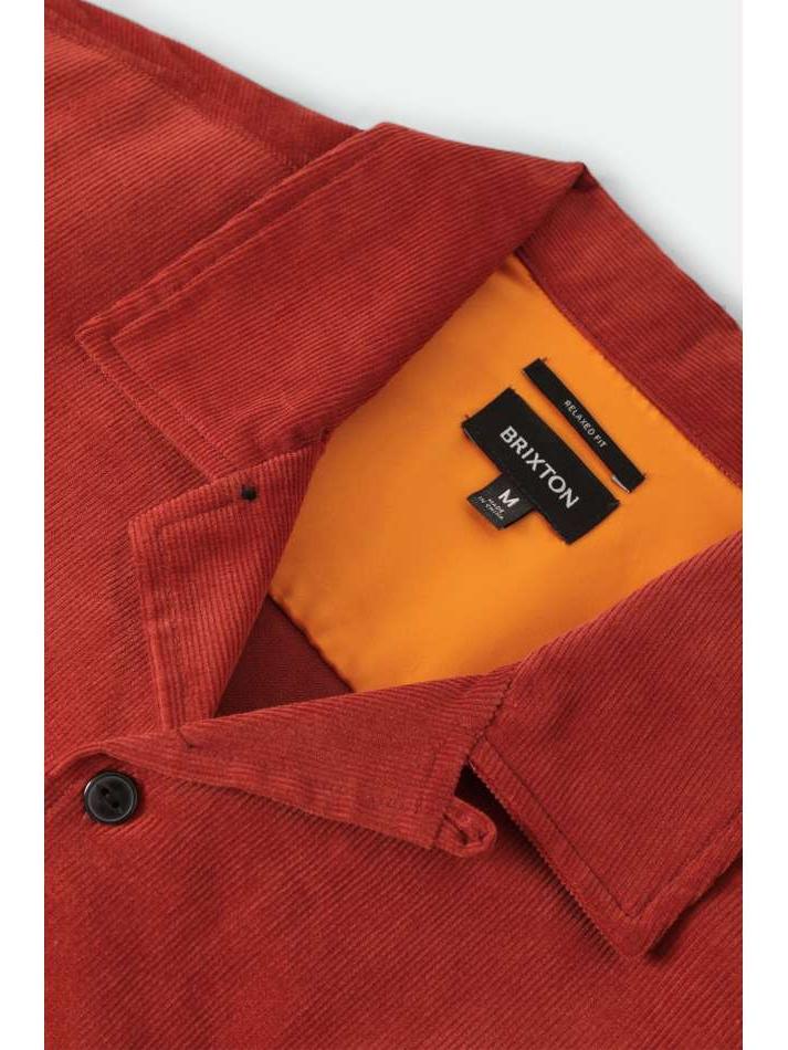 BRIXTON CENTURY OVERSHIRT WASHED BRICK 