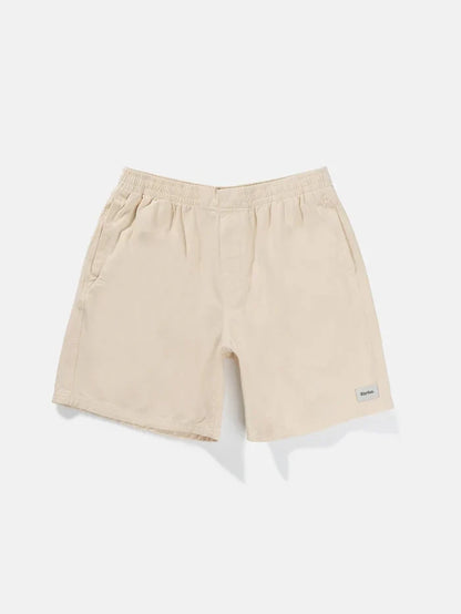 RHYTHM MOD BRUSHED TWILL JAM SHORT NATURAL