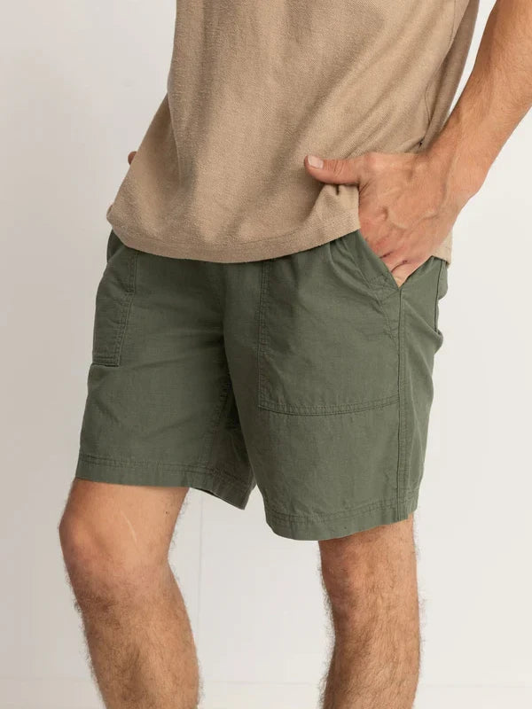 RHYTHM WORN PATH RIPSTOP SHORT OLIVE