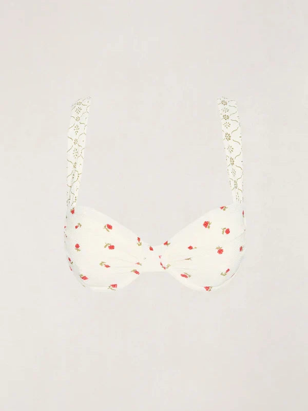 RHYTHM MILA SOFT STRAP BALCONETTE TOP CREAM 