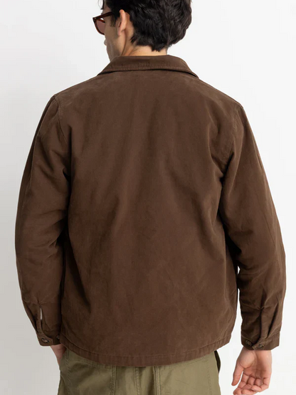 RHYTHM INSULATED OVERSHIRT CHOCOLATE