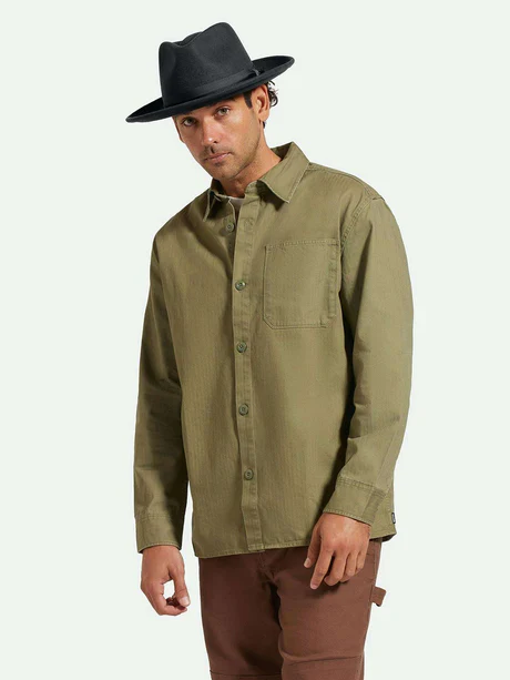 BRIXTON SELDEN OVERSHIRT OLIVE