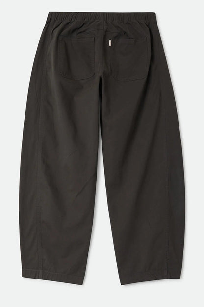 BRIXTON UTILITY EVERYDAY BARREL PANT WASHED BLACK 
