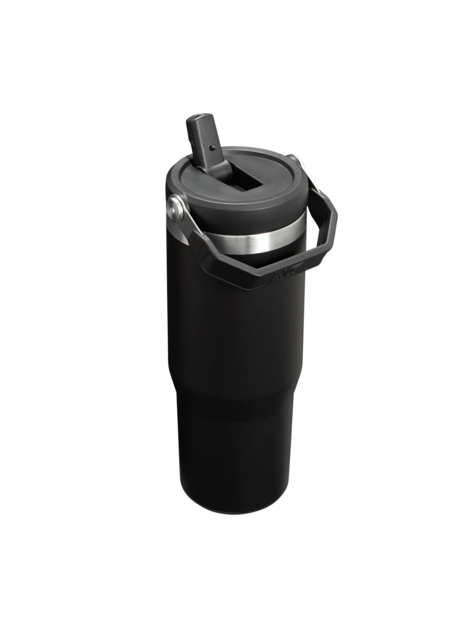 STANLEY THE ICEFLOW™ FLIP STRAW TUMBLER BLACK 2.0