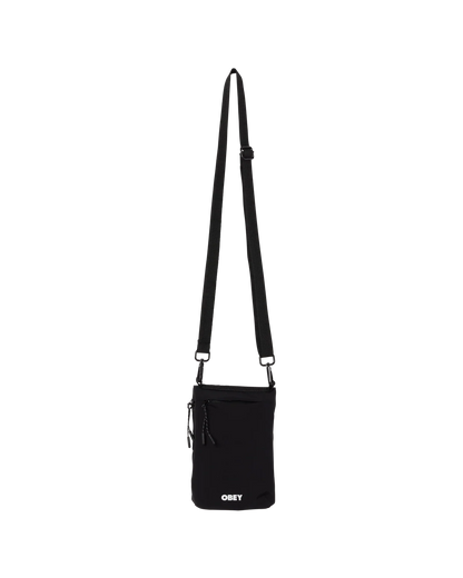 OBEY COMPACT TRAVELER BAG BLACK 