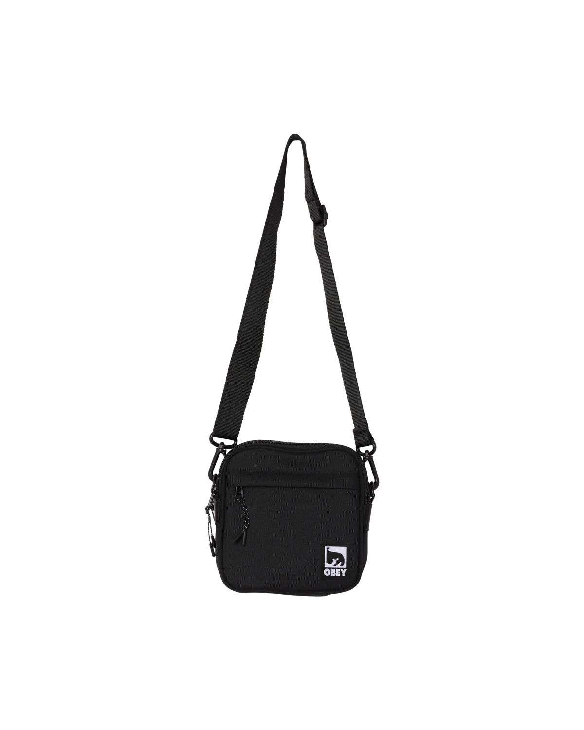 OBEY HALF EYE CROSSBODY BAG BLACK 