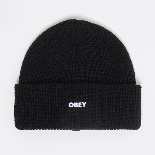 OBEY FUTURE BEANIE BLACK 