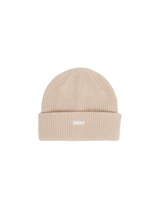 OBEY FUTURE BEANIE SILVER GREY 