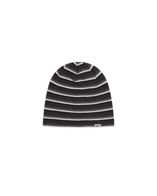 OBEY BROADCAST BEANIE BLACK MULTI 