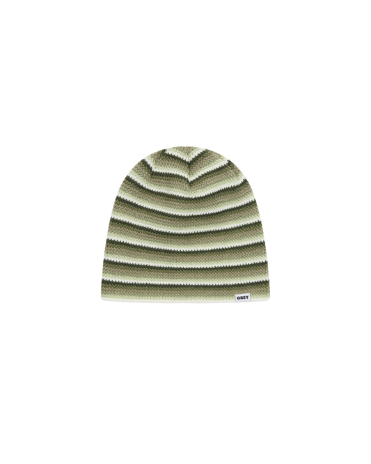 OBEY BROADCAST BEANIE KOMBU GREEN MULTI 