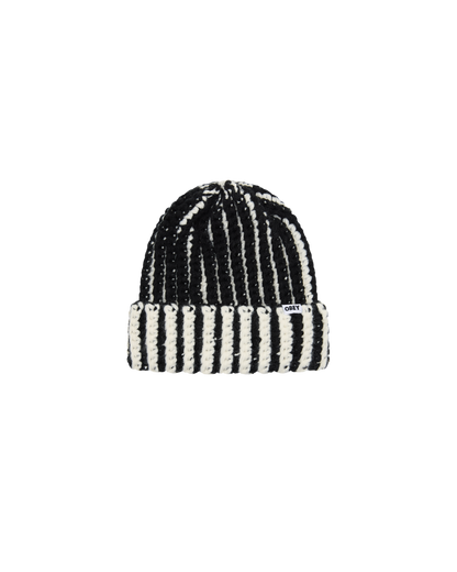 OBEY SCOUT CHUNKY BEANIE BLACK MULTI 