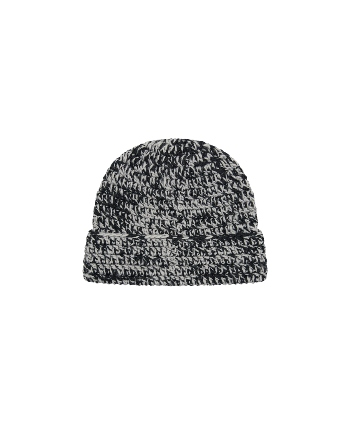 OBEY DESMOND CROCHET BEANIE BLACK MULTI 