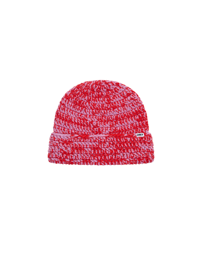 OBEY DESMOND CROCHET BEANIE SALSA MULTI 