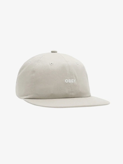 BOLD TWILL 6 PANEL STRAPBACK