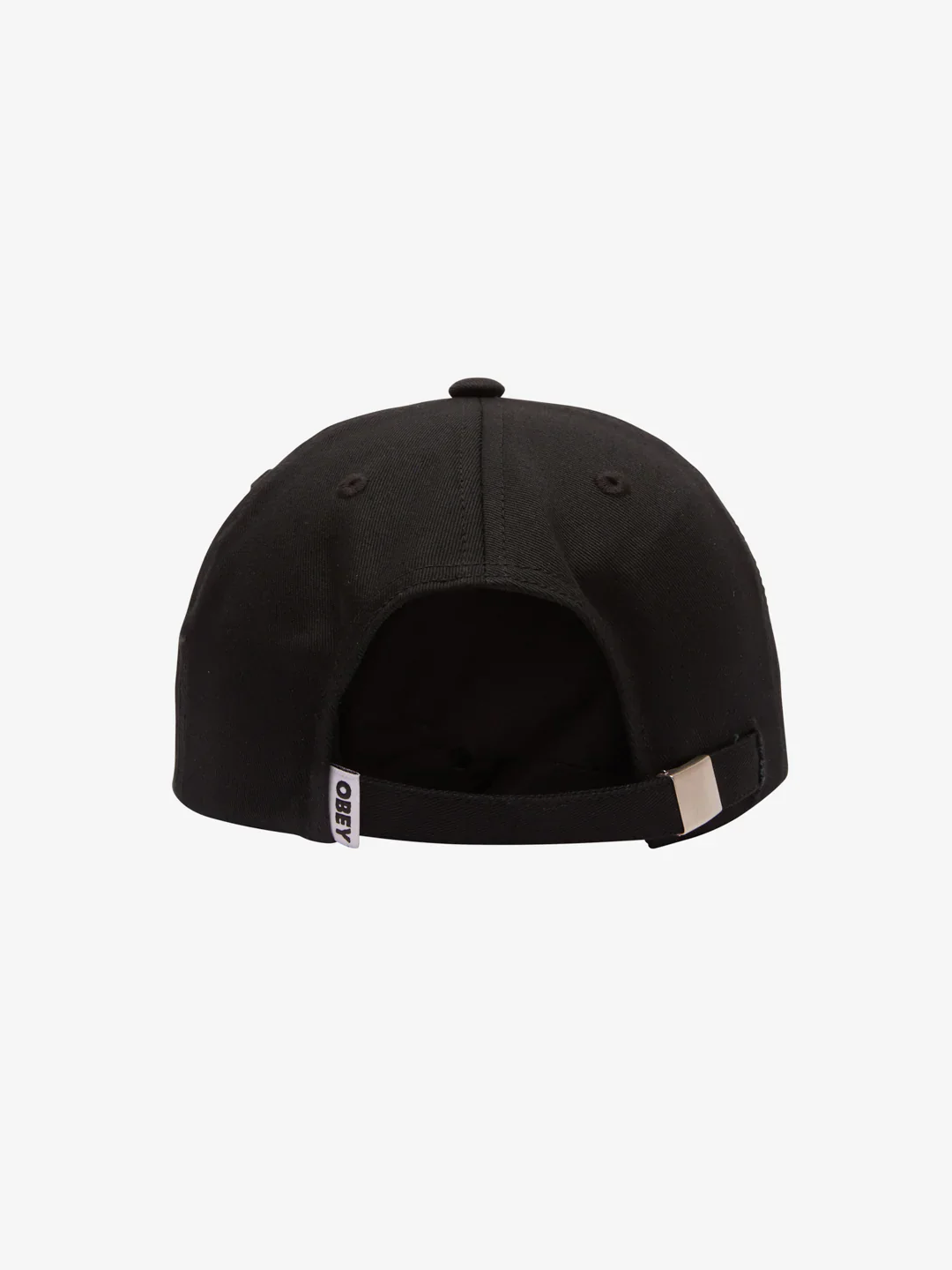 OBEY ICON PATCH 6 PANEL STRAPBACK BLACK