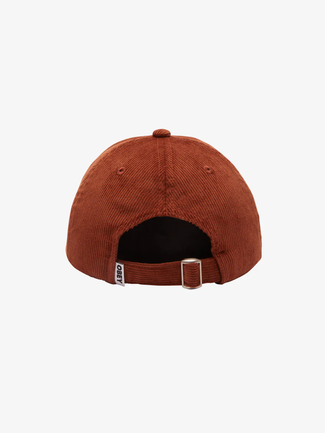 OBEY LOWERCASE CORD 6 PANEL STRAPBACK MOCHA BISQUE