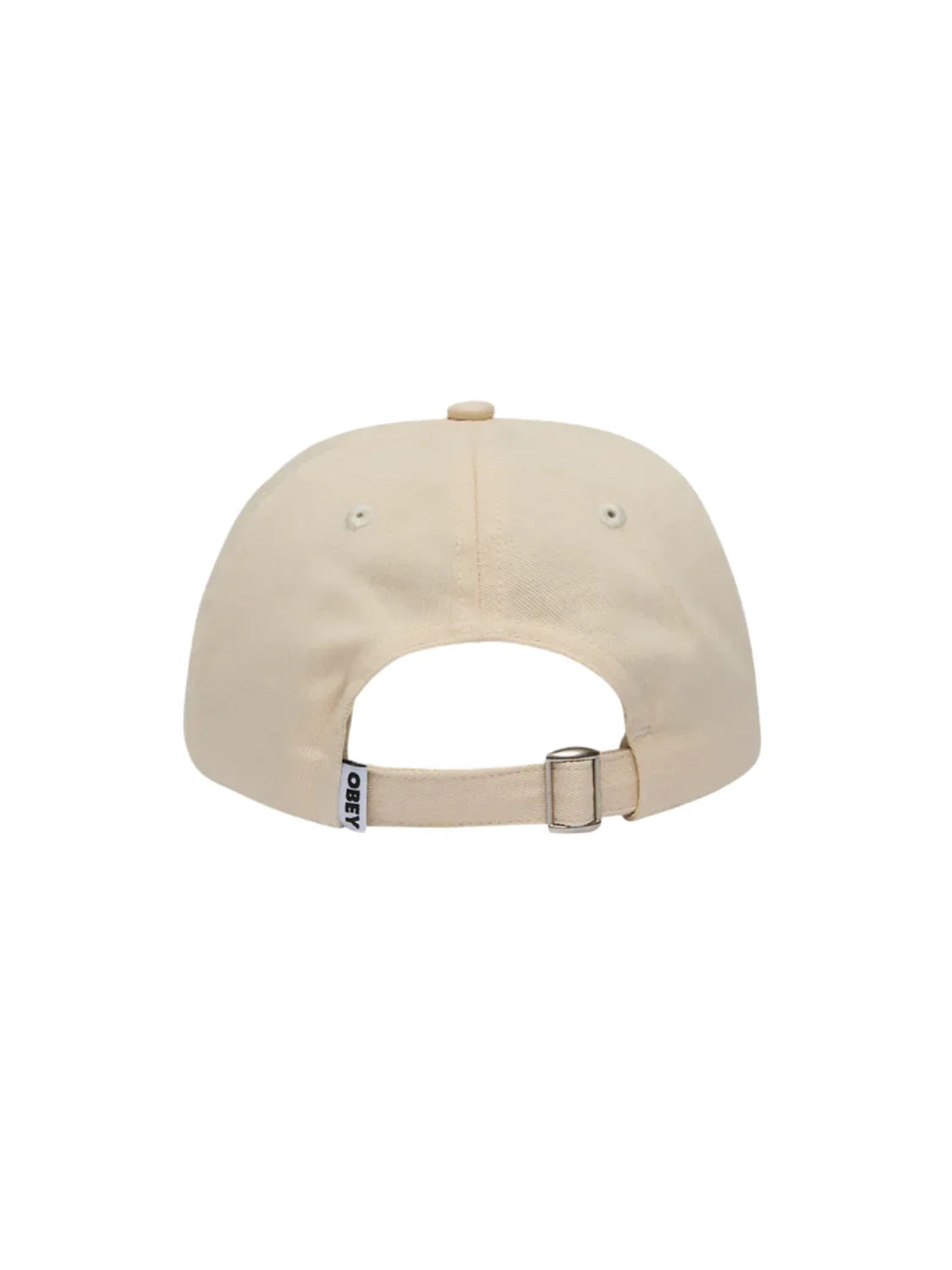 OBEY 2 TONE BOLD 6 PANEL STRAPBACK UNBLEACHED MULTI