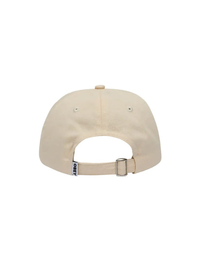 OBEY 2 TONE BOLD 6 PANEL STRAPBACK UNBLEACHED MULTI