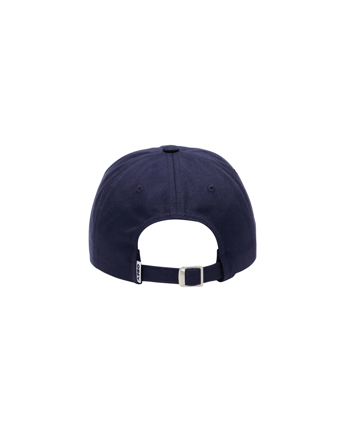 OBEY BOLD CURVE 6 PANEL STRAPBACK OBSIDIAN 