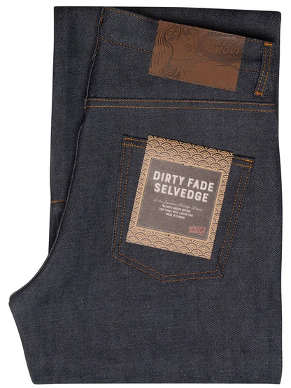 NAKED & FAMOUS STRONG GUY DIRTY FADE SELVEDGE