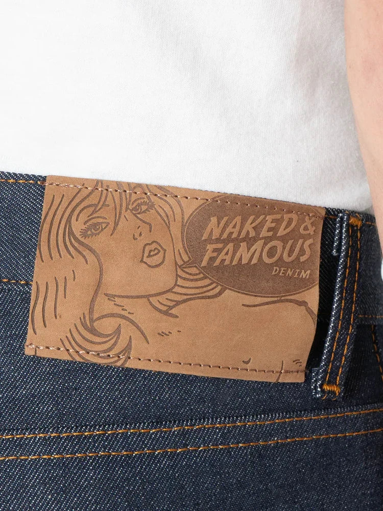 NAKED & FAMOUS STRONG GUY DIRTY FADE SELVEDGE