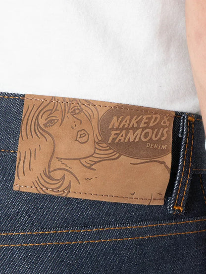 NAKED & FAMOUS STRONG GUY DIRTY FADE SELVEDGE